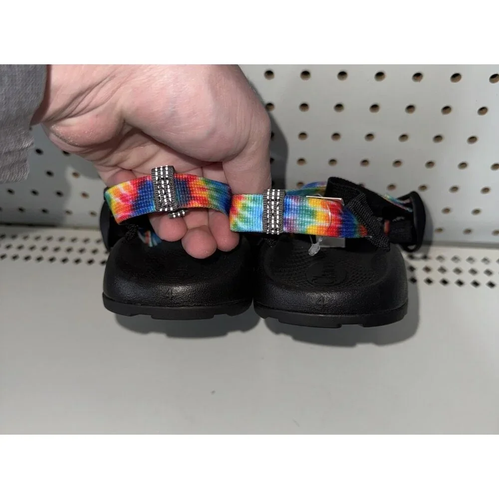 Chaco Z/1 Ecotread Boys Youth Athletic Outdoor Sandals Size 4 Tie Dye